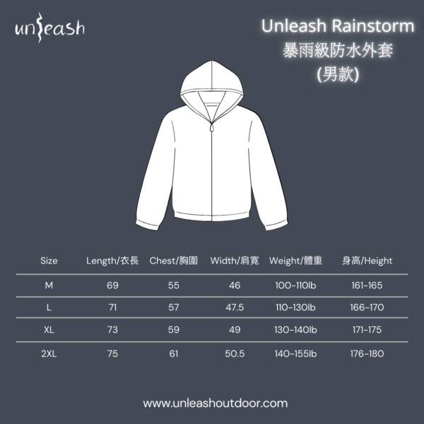 Unleash Rainstorm 暴雨級防水外套 - Image 11